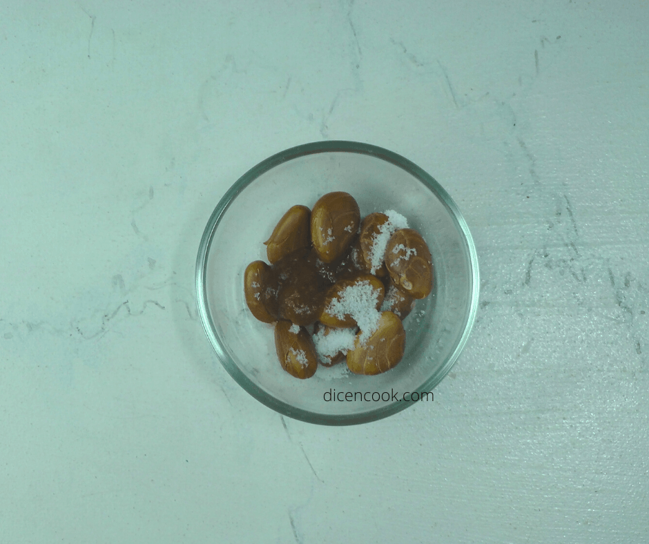 Jackfruit seed coconut chutney recipe