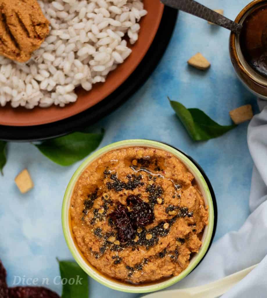 Elephant-yam-chutney-coastal-karnataka-style