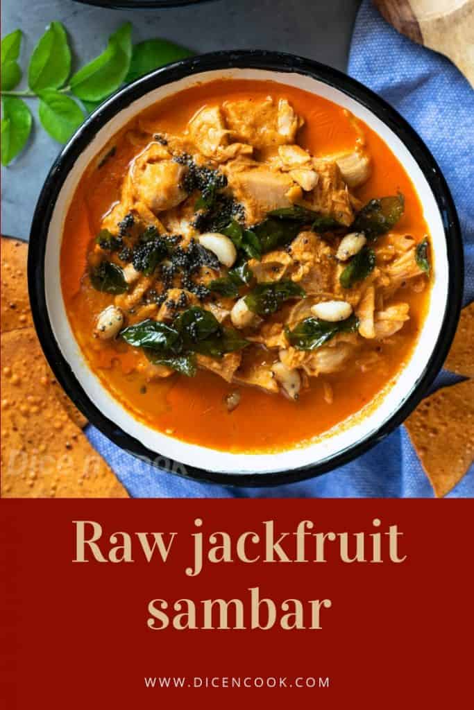 Raw-jackfruit-sambar