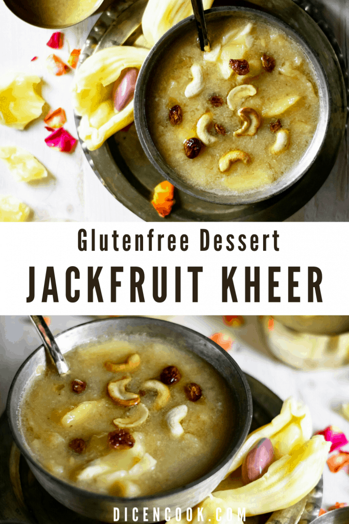 Jackfruit moong dal payasam is a glutenfree dessert from karnataka prepared using ripe jackfruit pieces, split dehusked moong bean. Sweetened with jaggery. #dessert #Karnataka #payasa #glutenfree