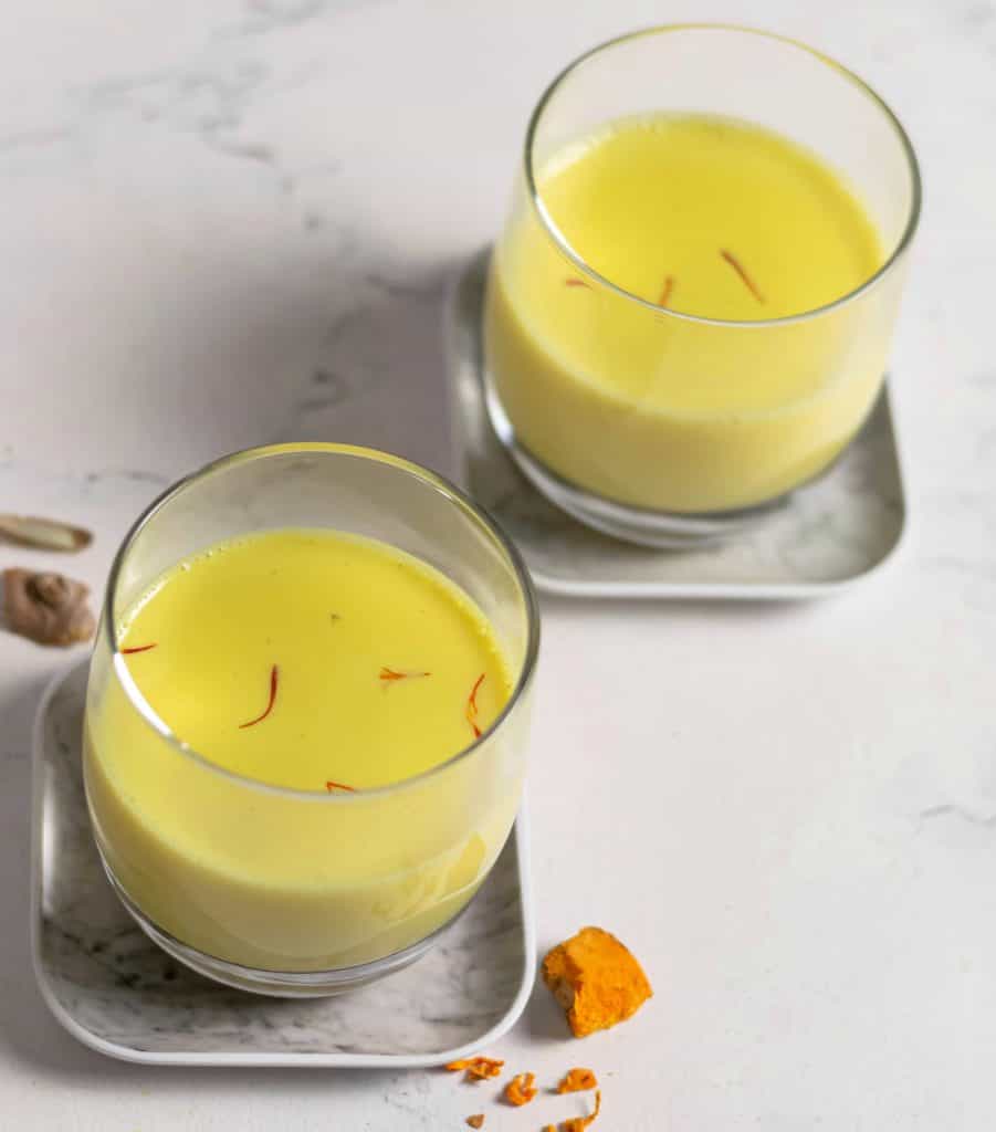 turmeric saffron milk