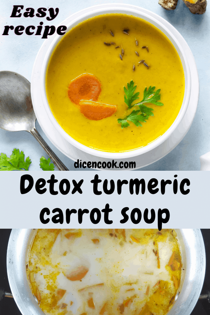 carrot turmeric soup recipe