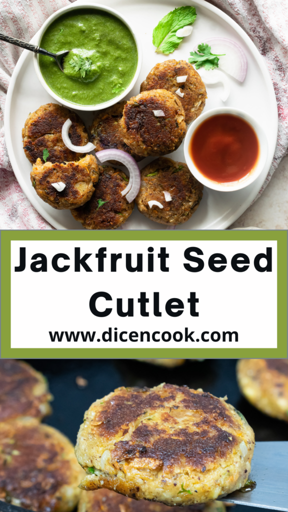 Jackfruit seed cutlet 