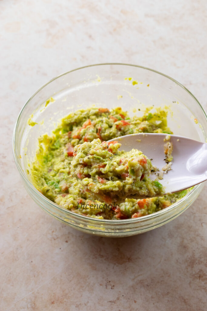 Guacamole in a bowl