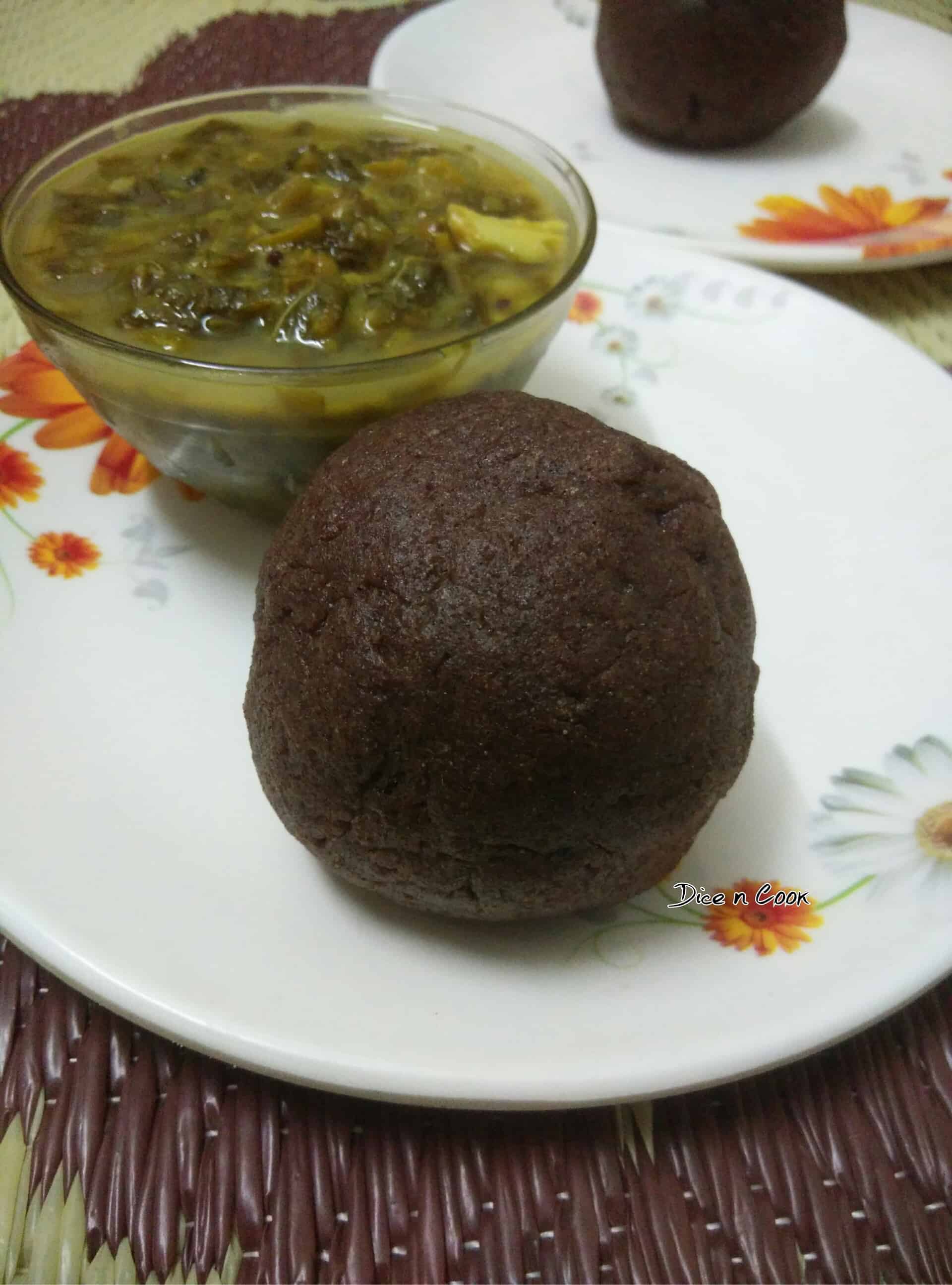 Ragi Mudde or Ragi Balls - Dice n Cook