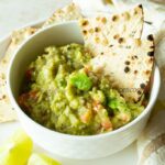 guacamole in a bowl