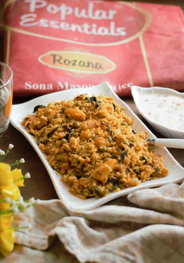 Aloo-methi-rice