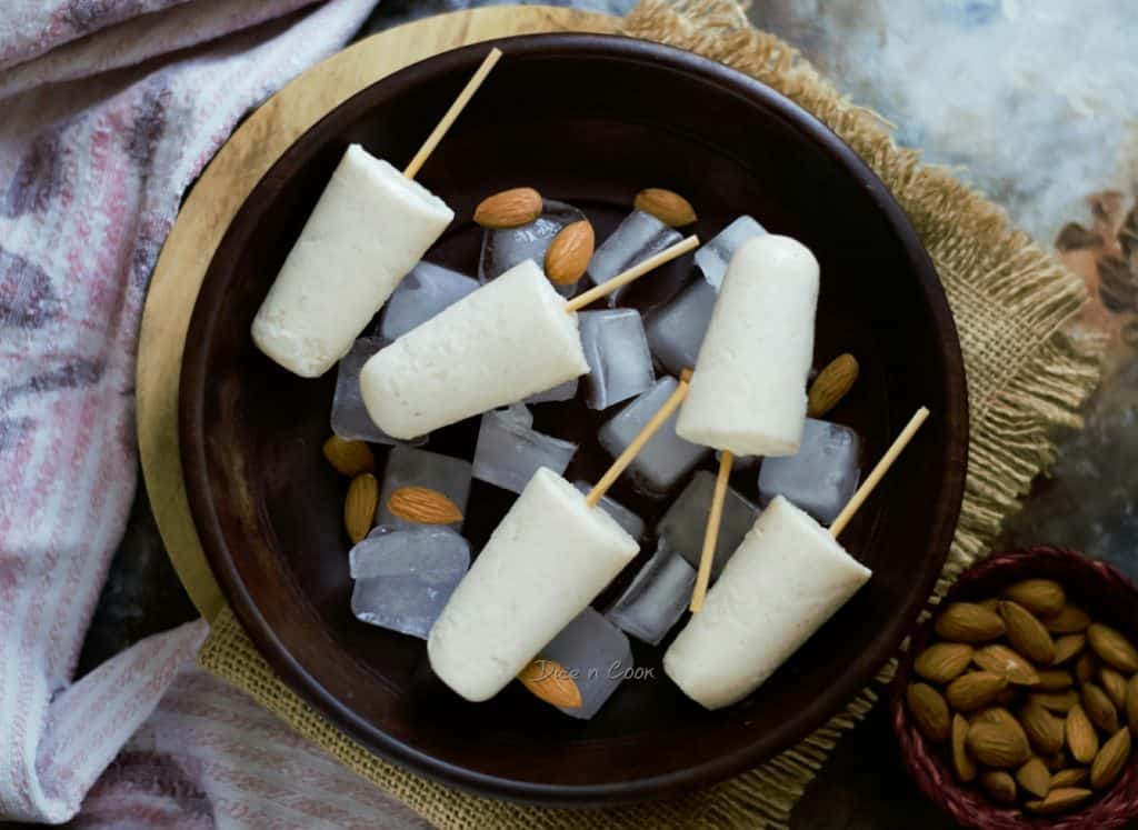 almond-milk-kulfi