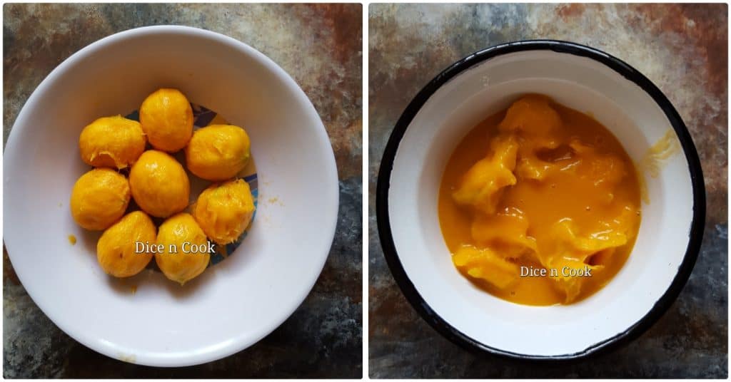 Sugar-baby-mangoes-in-coconut-mustard-gravy