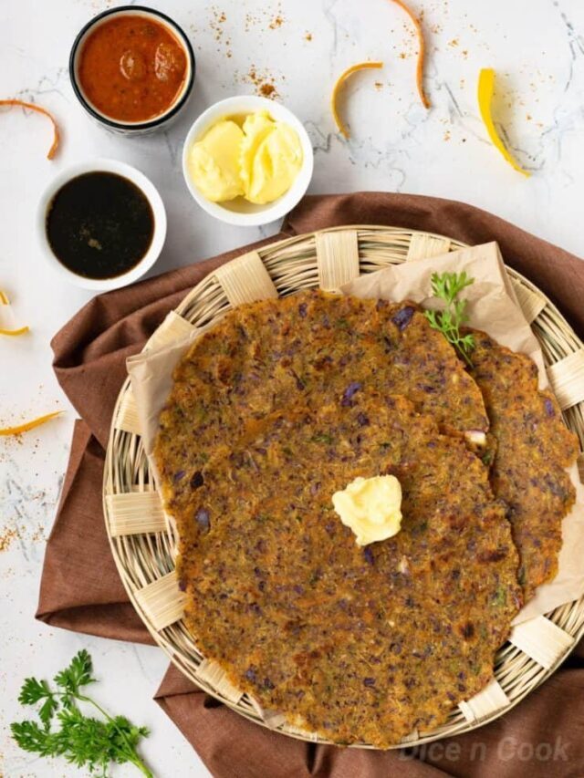 Vegetable Masala Akki Rotti