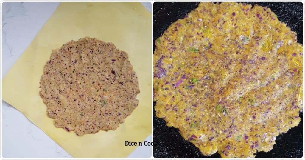 Mixed-veg-akki-rotti