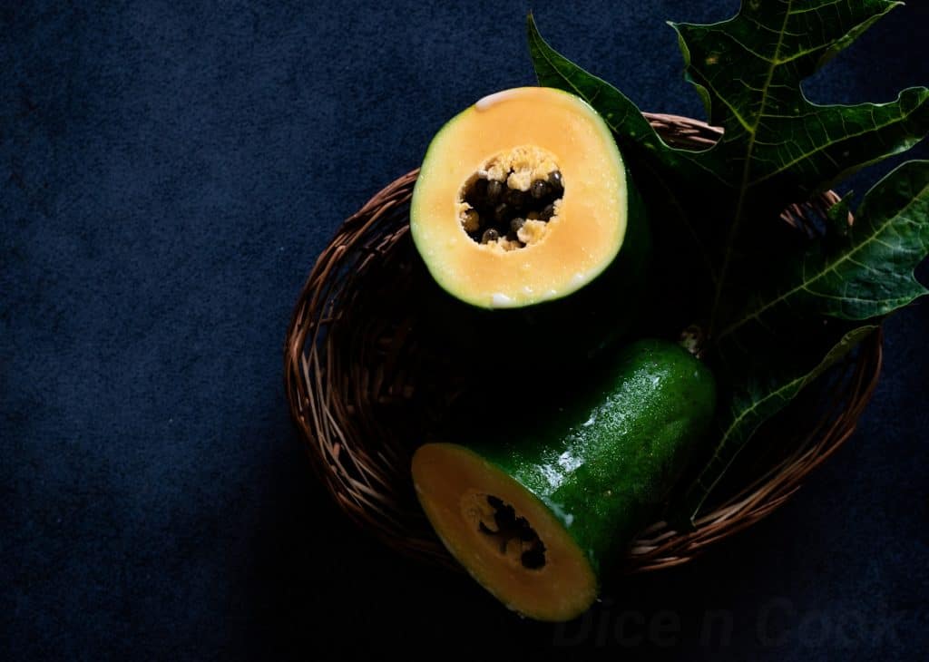 Papaya-unripe-halwa