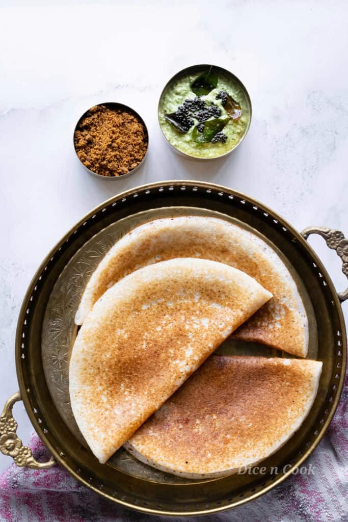 Watermelon Rind Dosa Recipe