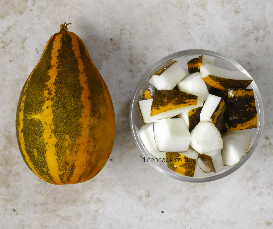 Mangalore cucumber jackfruit seed gassi