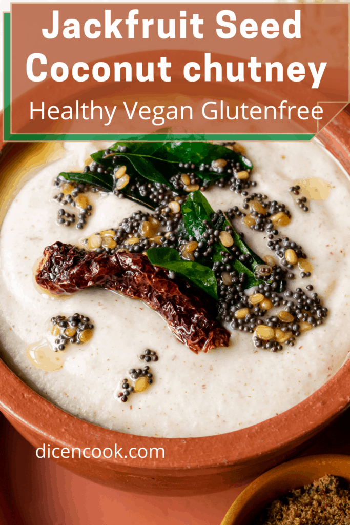 Jackfruit Seed Coconut Chutney Recipe