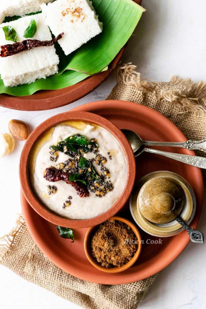 Jackfruit seed coconut chutney recipe