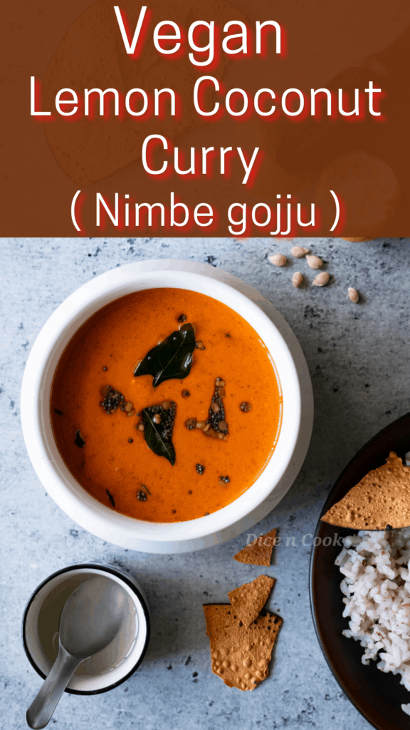 Lemon coconut curry