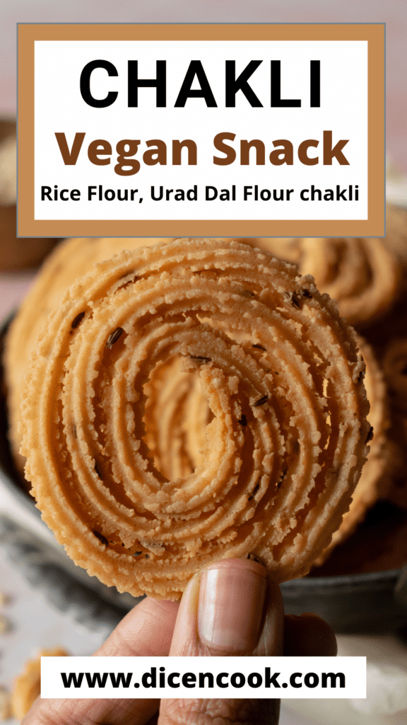 Urad Dal Chakli or udina bele chakli