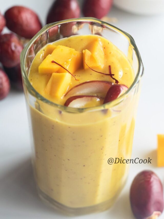 Healthy Mango Lassi